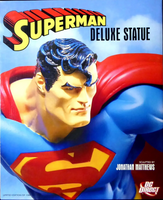 Superman Deluxe Statue with Motorized Rotating Daily Planet Base