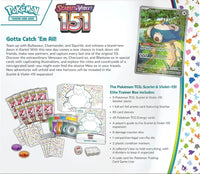 Pokemon TCG Scarlet & Violet 3.5 Pokemon 151 Elite Trainer Box Set