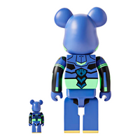 Medicom Toy Be@rbrick Evangelion Eva01 (New Paint Ver.) 100% & 400%