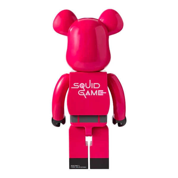 MEDICOM TOY - BE@RBRICK SQUID GAME GUARD △ 1000％ MEDICOM TOY BE@RBRICK SQUID GAME GUARD circle 1000