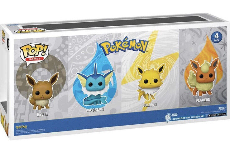 Buy Pokémon 4 pack funko pop.