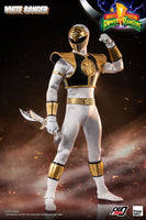 Threezero Mighty Morphin Power Rangers White Ranger 1/6 Action Figure