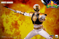 Threezero Mighty Morphin Power Rangers White Ranger 1/6 Action Figure