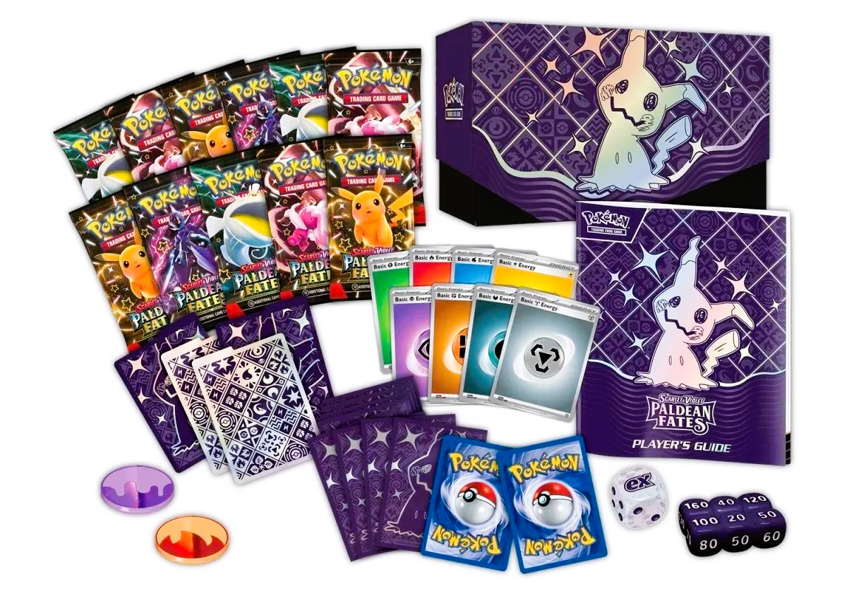 Pokémon TCG Paldean Fates Pokemon Elite Trainer Box (ETB
