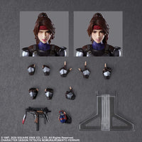 Final Fantasy VII Remake Jesse and Motorcycle Play Arts Set