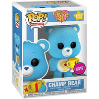 Funko POP Animation: Care Bears 40th Anniversary Champ Bear #1203 (Chase)