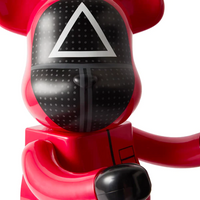 Medicom Toy Be@rbrick Squid Game Guard (Triangle) 1000%