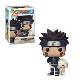 Funko Pop! Animation: Naruto S9 - Kiba w/ Akamaru Figure #1194