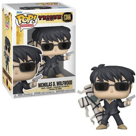 Funko POP! Animation: Trigun Nicholas D. Wolfwood 4.05-in Vinyl Figure #1366