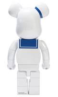 Medicom Toy Stay Puft Marshmallow Man White Chrome 1000% Bearbrick
