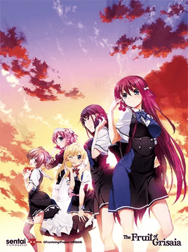 YA3D0014 The Fruit of Grisaia 3D Lenticular Wall Art Poster Framed