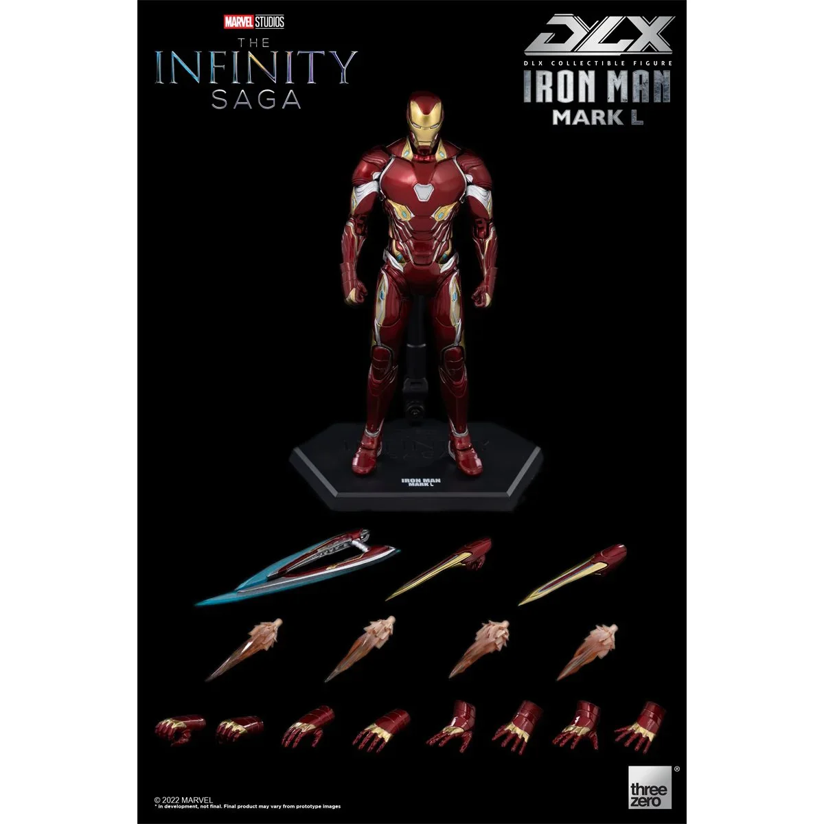 Avengers Infinity Saga Iron Man Mark 50 DLX Action Figure| Sekaido.com