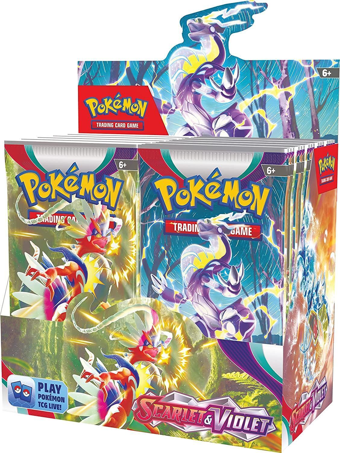 Sealed Pokémon trading store cards