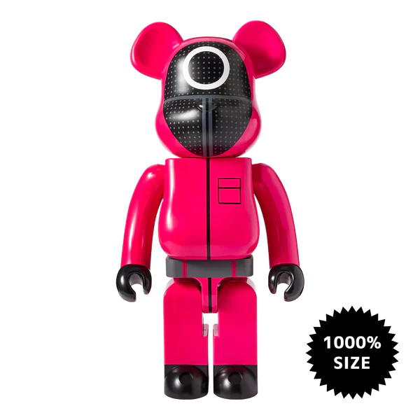 BE@RBRICK イカゲーム FRONTMAN 1000% Medicom Toy Be@rbrick Squid Game Circle Guard 1000